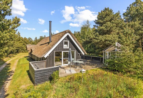 Tolles Ferienhaus mit Außensauna und Shelter in Blåvand