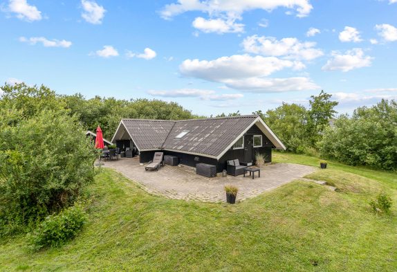 Schönes Ferienhaus mit kamin für 6 Personen + 2 Hunden auf Fanø