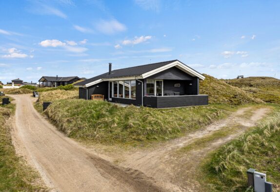 Hyggeligt feriehus på Fanø med lukket terrasse
