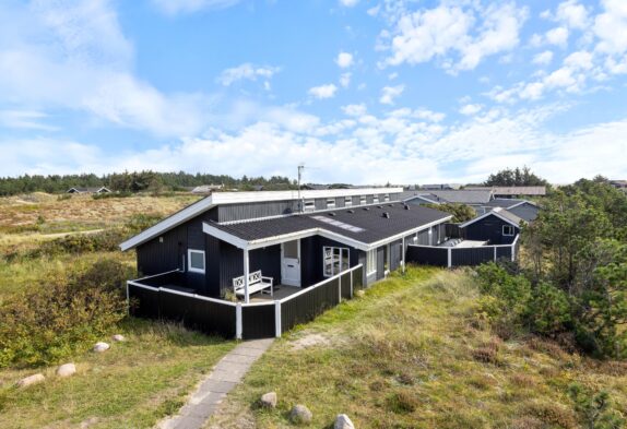 Klassisk feriehus med spa, sauna og lukket terrasse