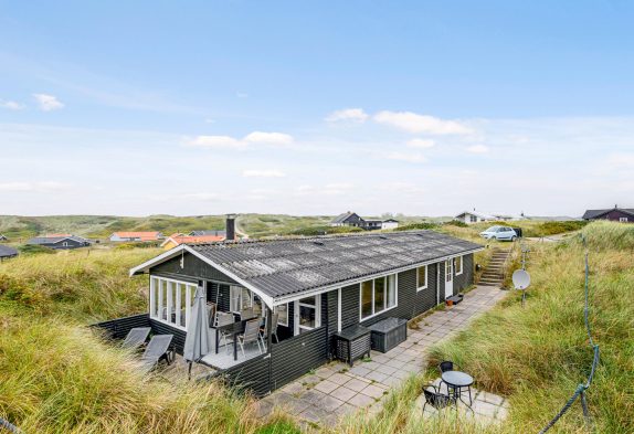 Ferienhaus mitten in den Dünen mit Panoramaaussicht