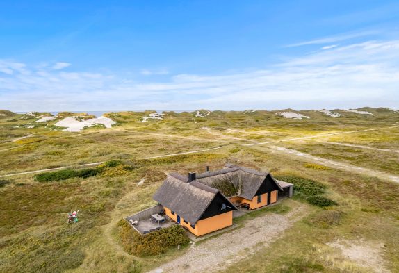 Reetgedecktes Sommerhaus in Skodbjerge für 7 Personen
