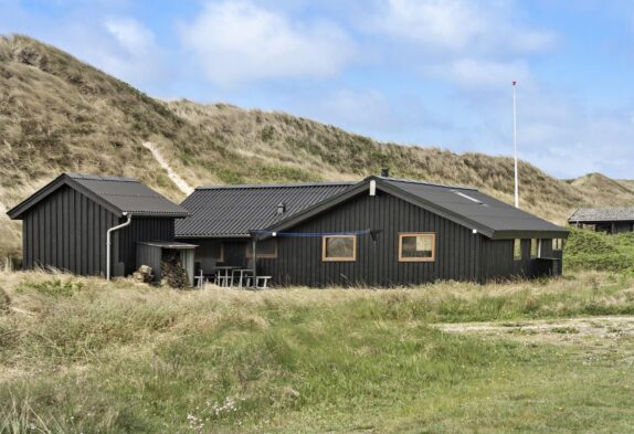 Modernes Ferienhaus für 6 Gäste und 2 Hunde in Årgab