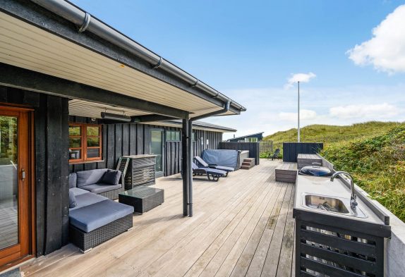 Charmantes Haus an der ersten Dünenreihe mit Aussicht