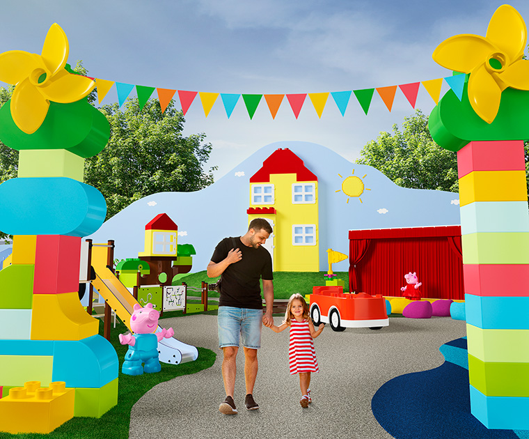 LEGOLAND GURLI GRIS LEGEPLADS