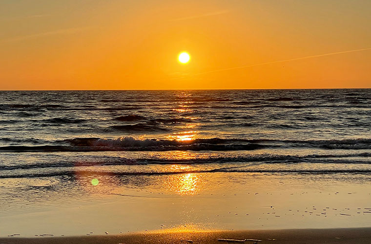 Solnedgang på Rømø