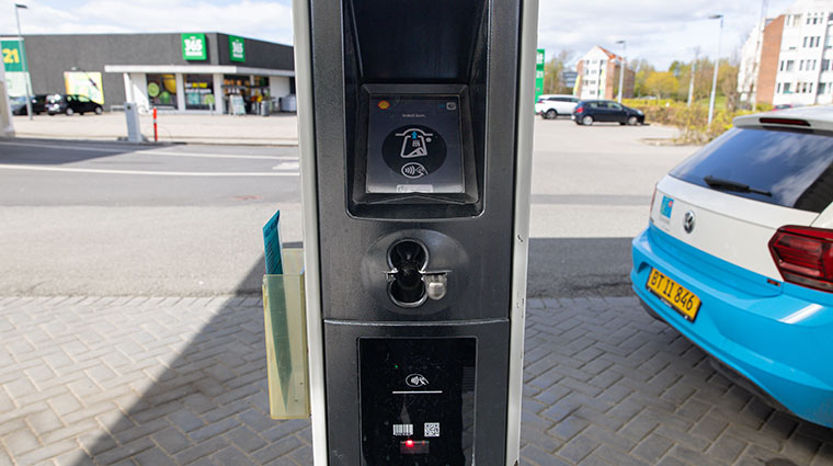 Tankstellen-Zahlungskarten-Daenemark