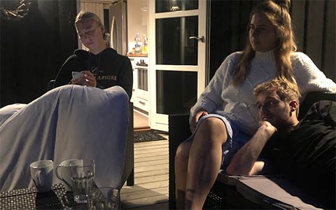 Aftenhygge sommerhusferie