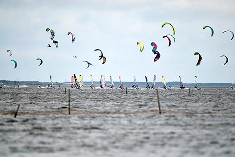 Wind- og Kitesurfing i Årgab