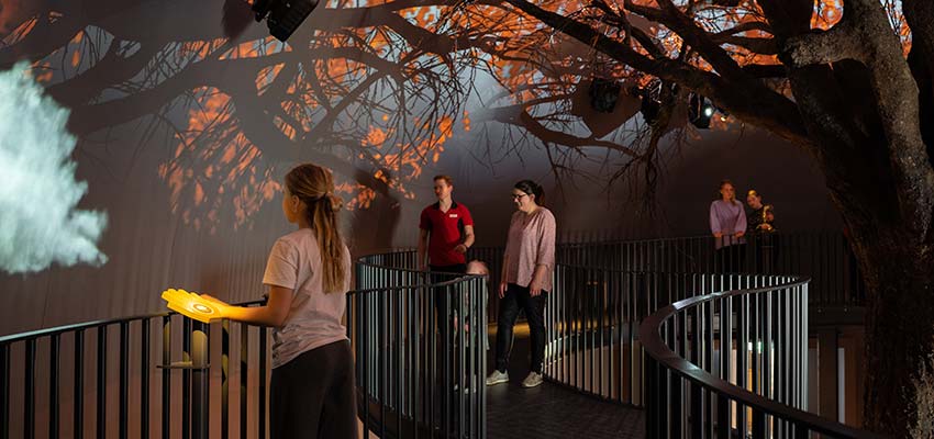 Erlebnispark Naturkraft in Ringkøbing Innenausstellung
