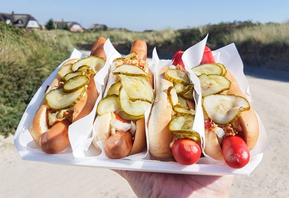 Der hot dog in dänemark ist teil der dänischen kultur