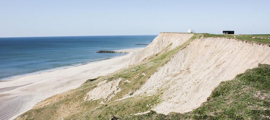 Steilküste am Leuchtturm Bovbjerg Fyr