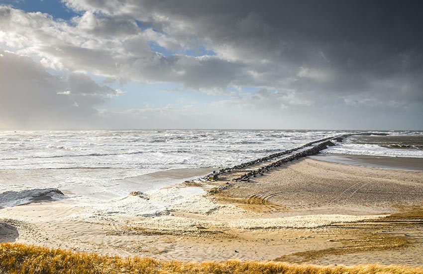 Stormvejr Hvide Sande (Vestjylland)